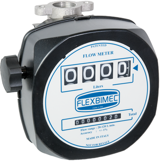 Mechanical nutating – disk flow meter for diesel