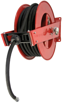 9021-4820 Automatic, spring – driven hose reel, standard series, in painted steel