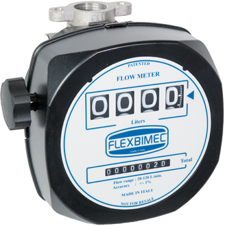 Mechanical nutating – disk flow meter for petrol