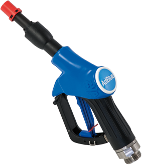 Automatic filling nozzle, with full-proof adapter on AdBlue® filler neck